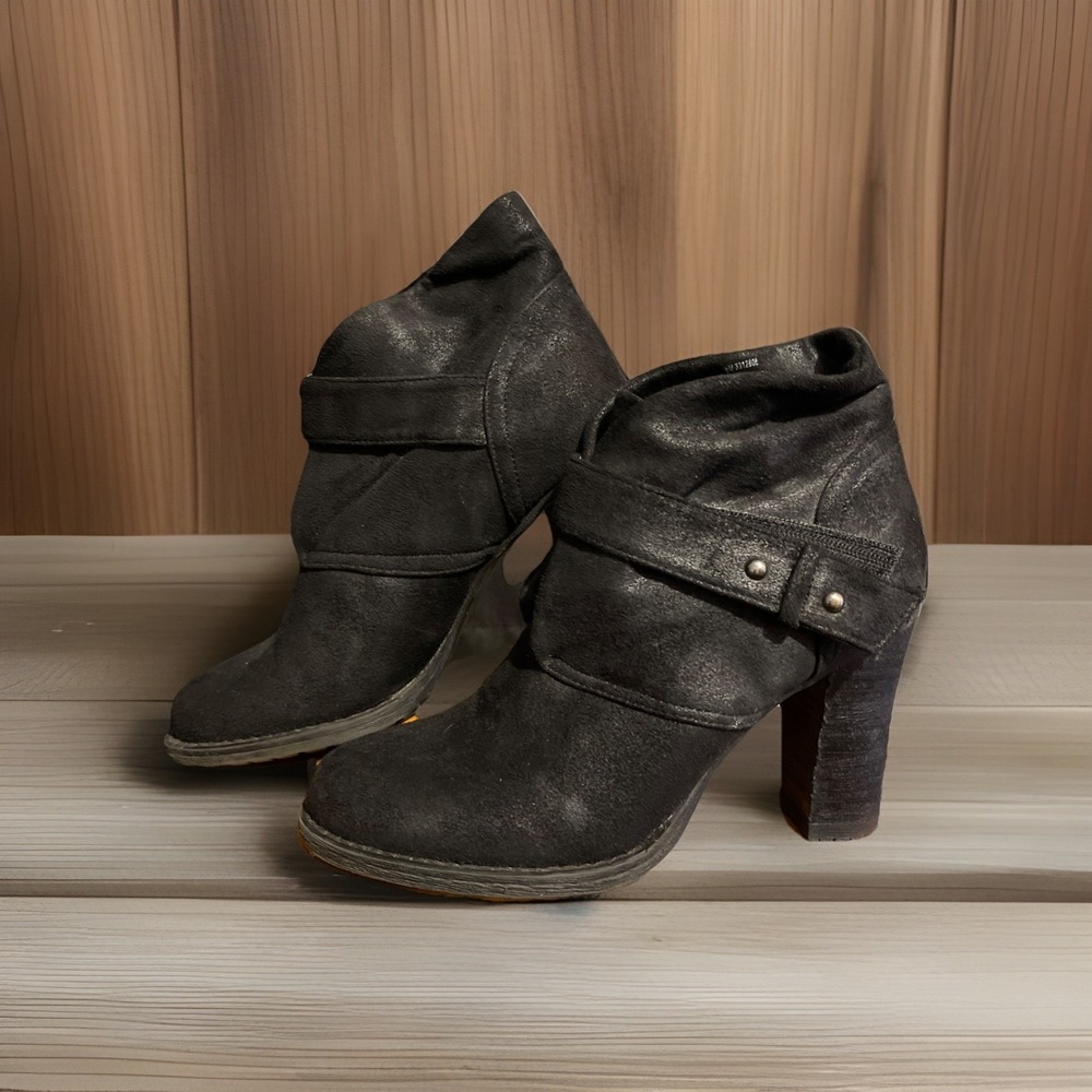 Crown Vintage 3.5" Heels Ankle Boots Women's Size 6